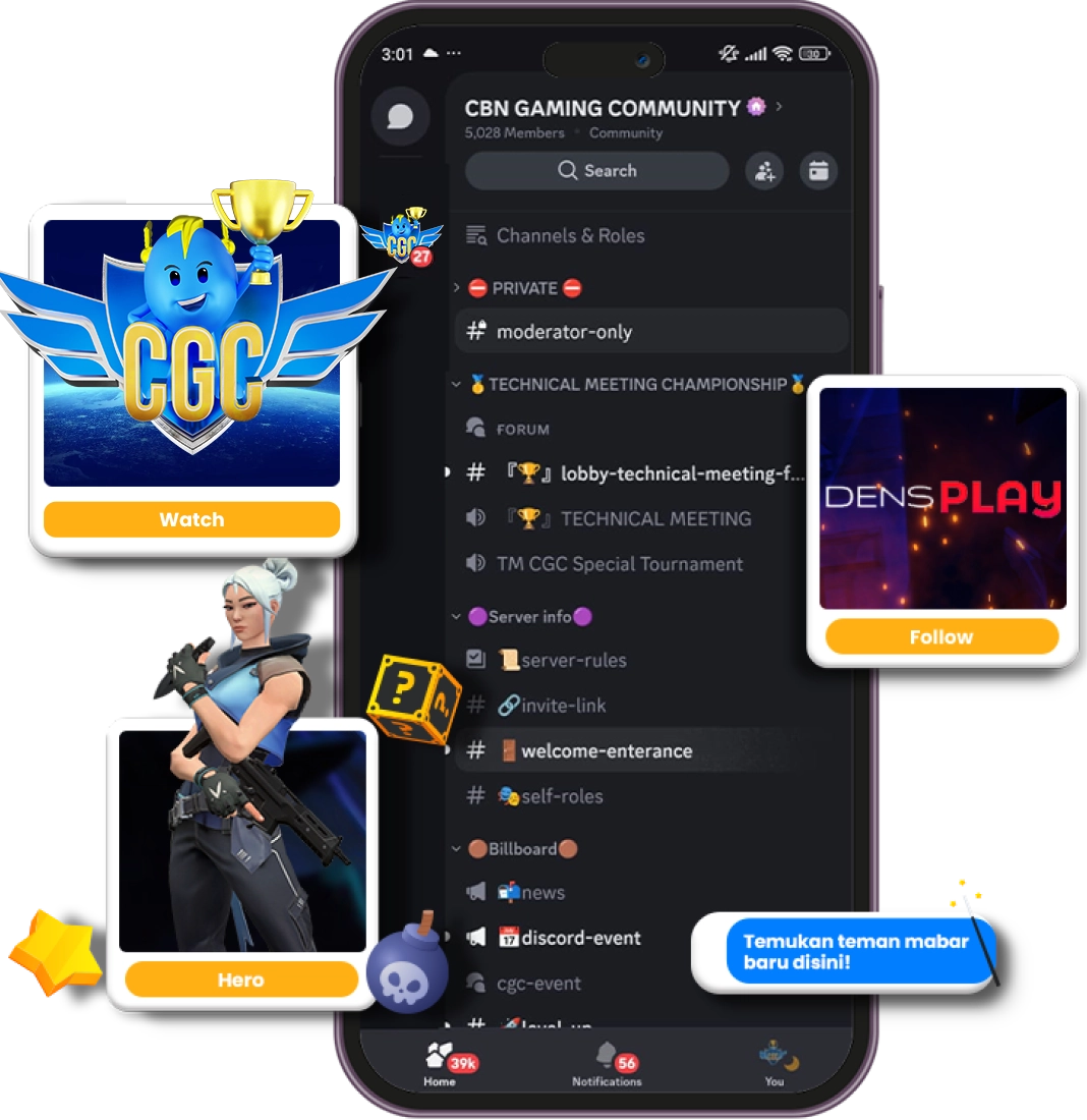 Phone Discord Illustration